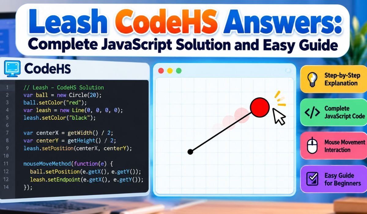 leash codehs answers