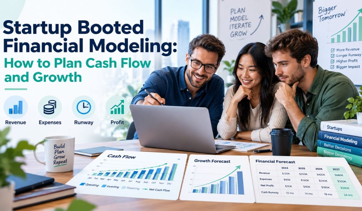 startup booted financial modeling